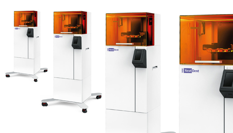 Máy in 3D Nextdent cho phép phòng lab và nha khoa tiếp cận quy trình làm việc hiện đại.
